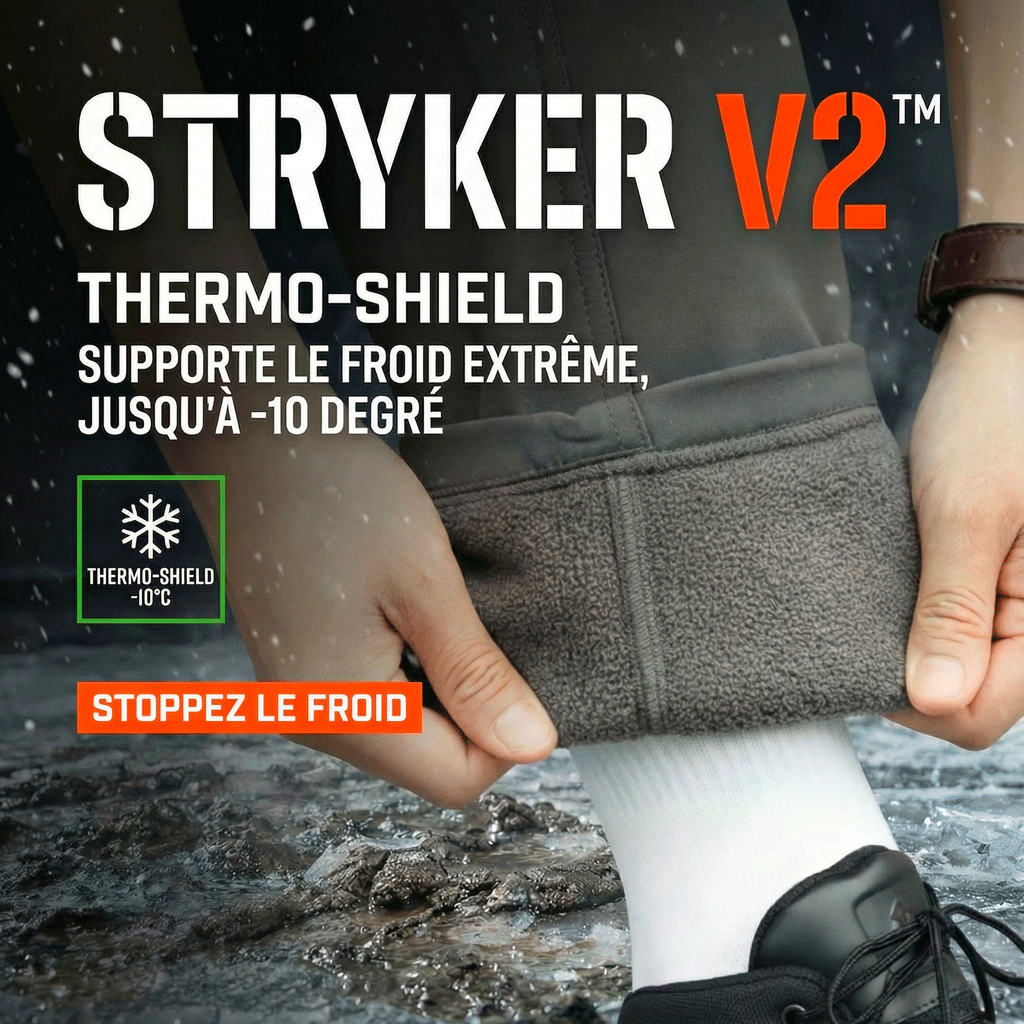 STRYKER V2™ : L'unique pantalon qu'il te faut pour bosser au chaud.