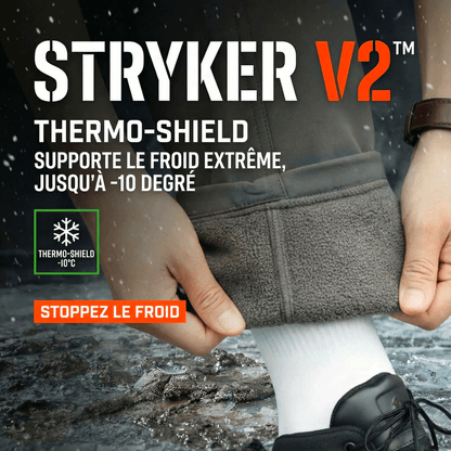 STRYKER V2™ : L'unique pantalon qu'il te faut pour bosser au chaud.