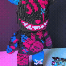 BearBrickx™ XXL Bär zum Selberbauen (43 cm)