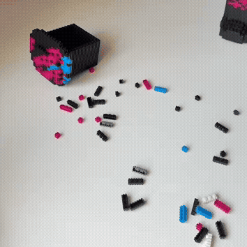 BearBrickx™ XXL Bär zum Selberbauen (43 cm)