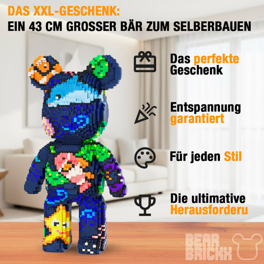 BearBrickx™ XXL Bär zum Selberbauen (43 cm)