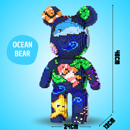 BearBrickx™ XXL Bär zum Selberbauen (43 cm)